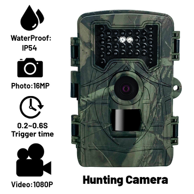 câmera 16Mp do jogo de 15m IR IP54 1080P Hd que caça a câmera da monitoração dos animais selvagens