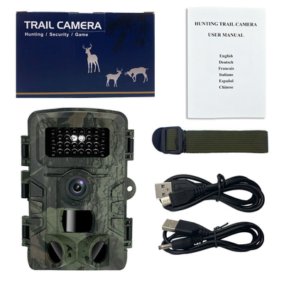 PR3000 4k que caça a câmera tela Live Video Waterproof 36 MegaPixel de 2,0 polegadas