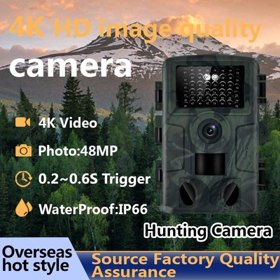 Polegadas impermeável LCD 128GB de PR4000 4K 48MP Hunting Trail Camera 2,0