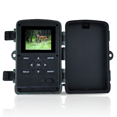 câmera exterior IP66 da fuga de Wifi dos animais selvagens do ODM do OEM de 4K 30MP painel LCD de 2,0 polegadas