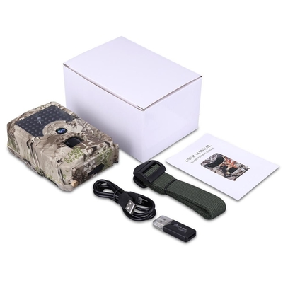 Câmera da monitoração dos animais selvagens da visão noturna 1080p de PR200 Hunter Trail Camera CMOS Hunter Trail Camera 12mp