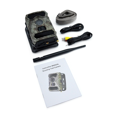 S880G 3G que caça smtp 3G da câmera 12MP da fuga com luzes do App 56pcs 940nm IR do telefone
