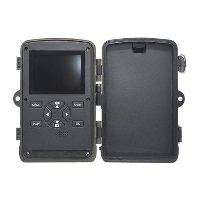 2,4 rádio exterior da câmera dos animais selvagens da câmera 46pcs 940nm 16MP 1080P da caça do LCD HD da polegada