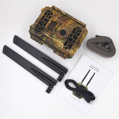 câmera móvel 4G APP MMS 16MP 1080P da fuga de 57pcs 940nm IR que caça a câmera do jogo