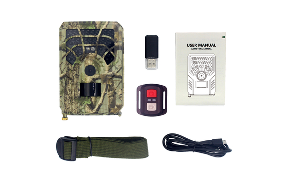 Rádio da câmera PIR 24mp 1080P 15M Outdoor Game Camera da caça de PR300A WiFi