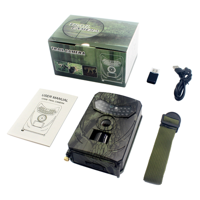 Diodo emissor de luz 940nm 12MP 1080P IP56 de PR100C Hunter Trail Camera 26pcs impermeável