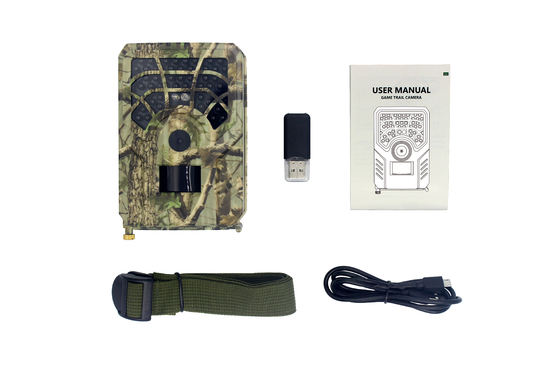 Luzes de PR300A Hunter Trail Camera 720P 46pcs IR