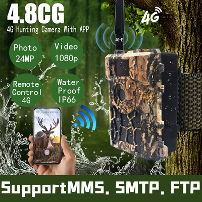 4,8 câmera móvel 24MP LTE 4G Sim Card da fuga do CG