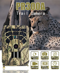 Luzes impermeáveis 720P de PR300A Hunter Trail Camera IP54 46pcs IR