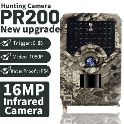 PRO diodo emissor de luz do IR 940nm da câmera da fuga dos animais selvagens PR200 que caça a câmera selvagem impermeável da câmera IP56 com visão noturna